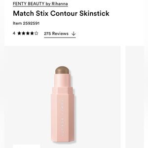 FENTY BEAUTY by Rihanna
Match Stix Contour Skinstick in Amber